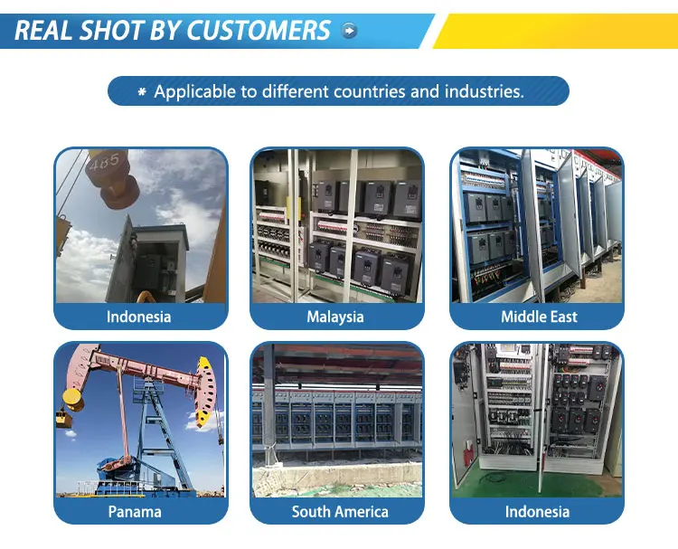 Variable Speed Drive Variator Frequency Inverter 5.5kw 7.5kw Vfd