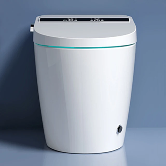 Bathroom Ceramic Wall Hung Toilet Fully Automatic High-end Smart intelligent WC sanitary ware toilet