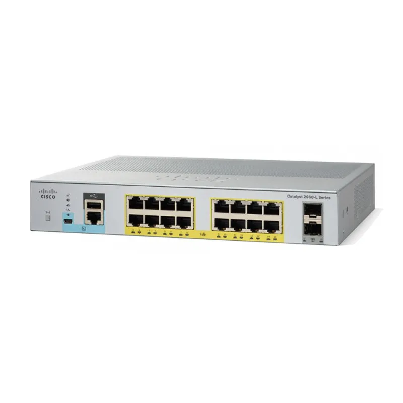Новый оригинальный 2960-L серии гигабитный коммутатор WS-C2960L-16PS-LL