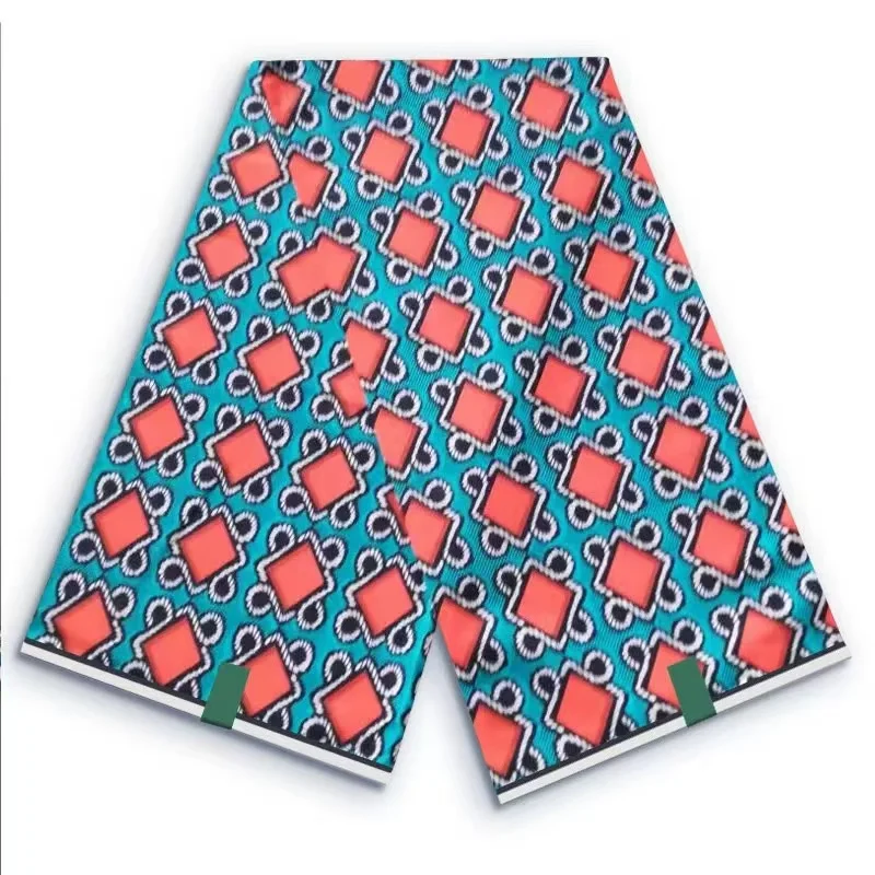 Manufacture Lowest price African Print Fabric Wax Kente Fabric Ghana Wax Fabric Double-sided Printing