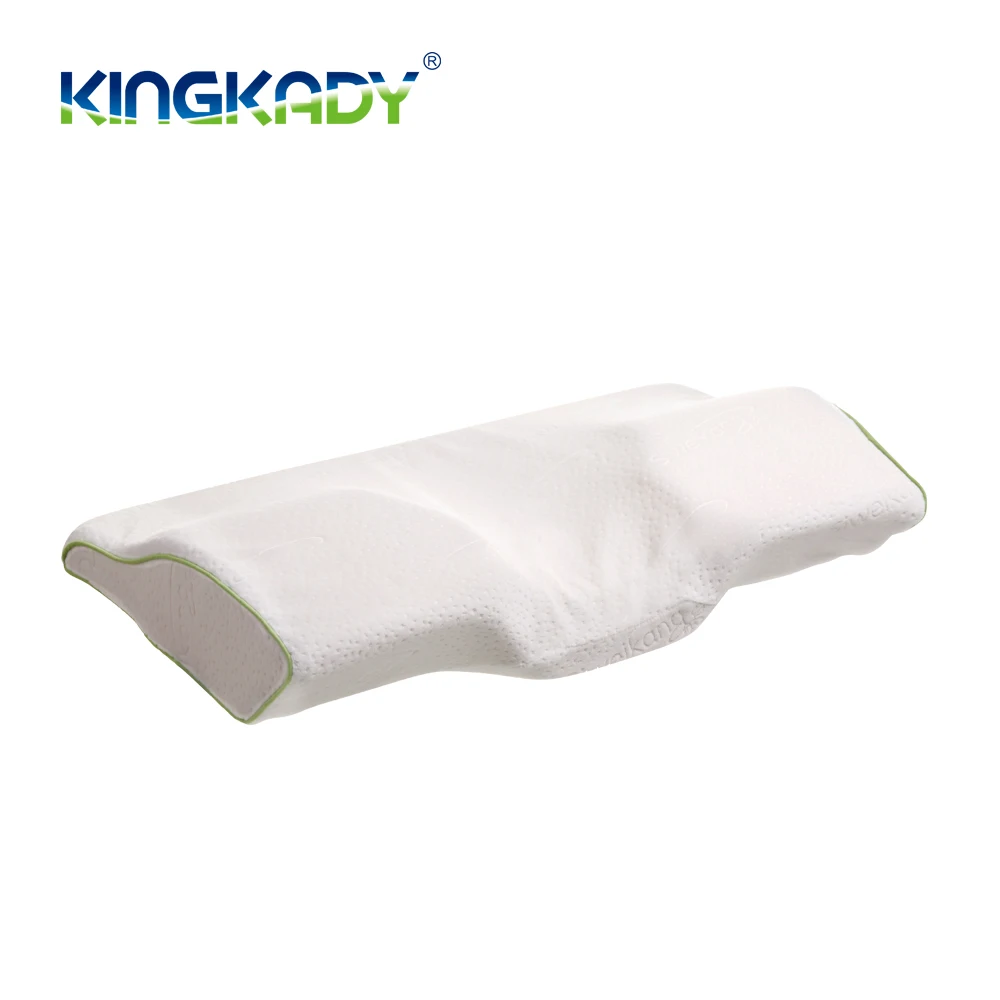 Luxury Adjustable Ergonomic Contour Memory Foam Massage Pillow For Neck And Shoulder Pain