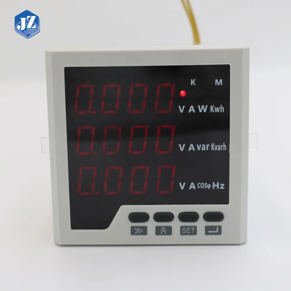 OEM 380V Voltage Current Power Frequency Combination Digital Panel Meter