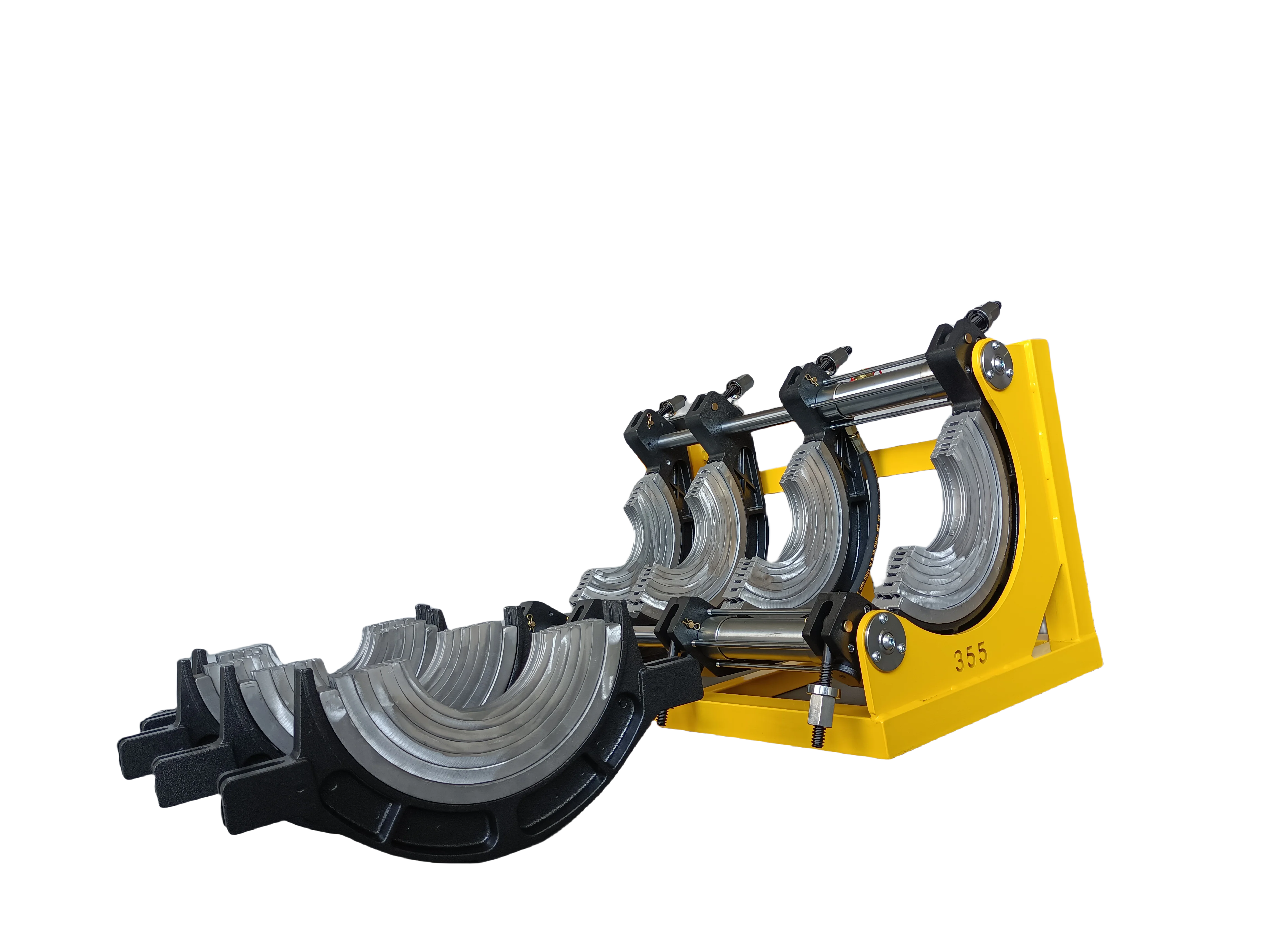 160-355mm PLastic pipe hdpe hydraulic butt fusion welding machine  CKmech butt welding machine