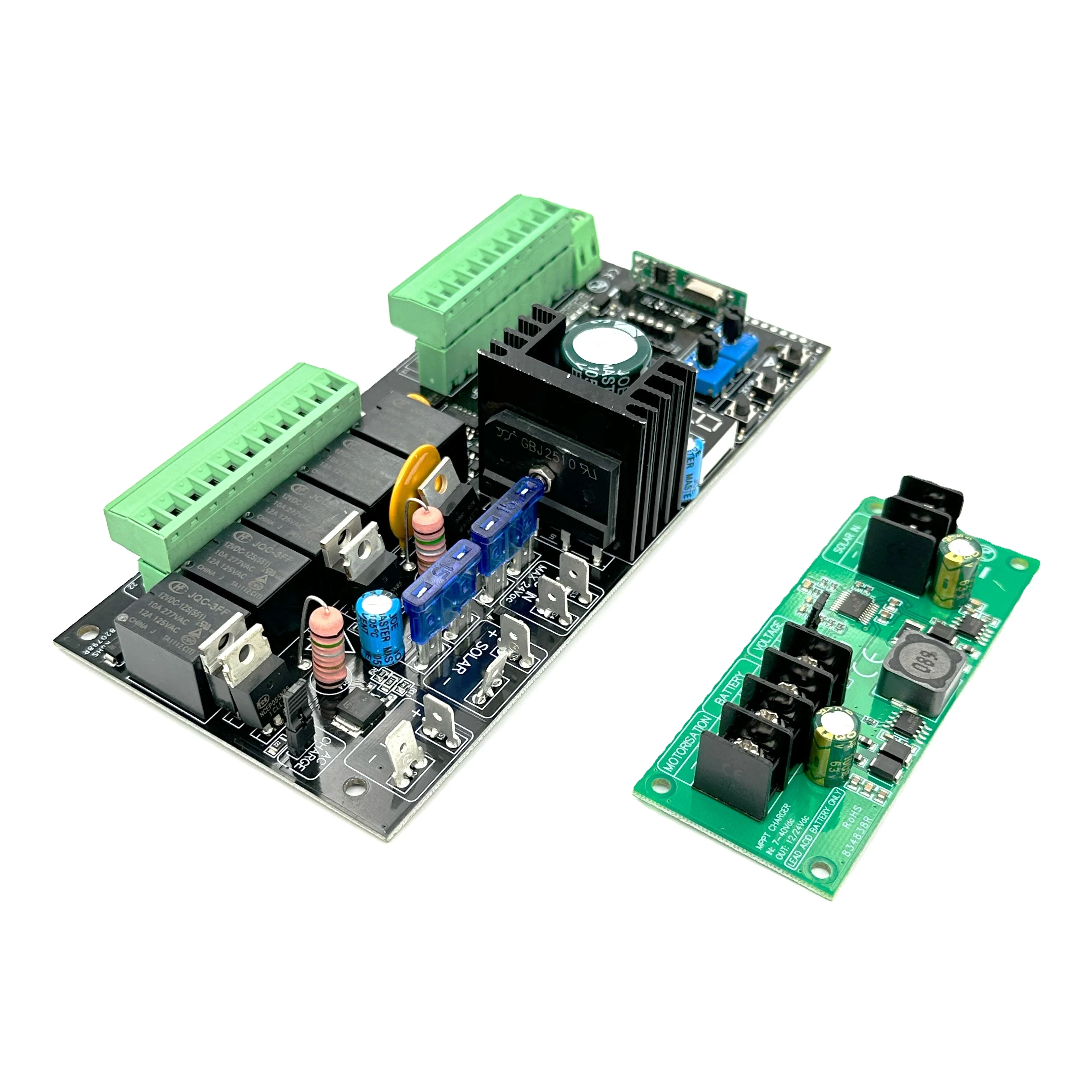 DC 12V swing gate opener control board with solar function
