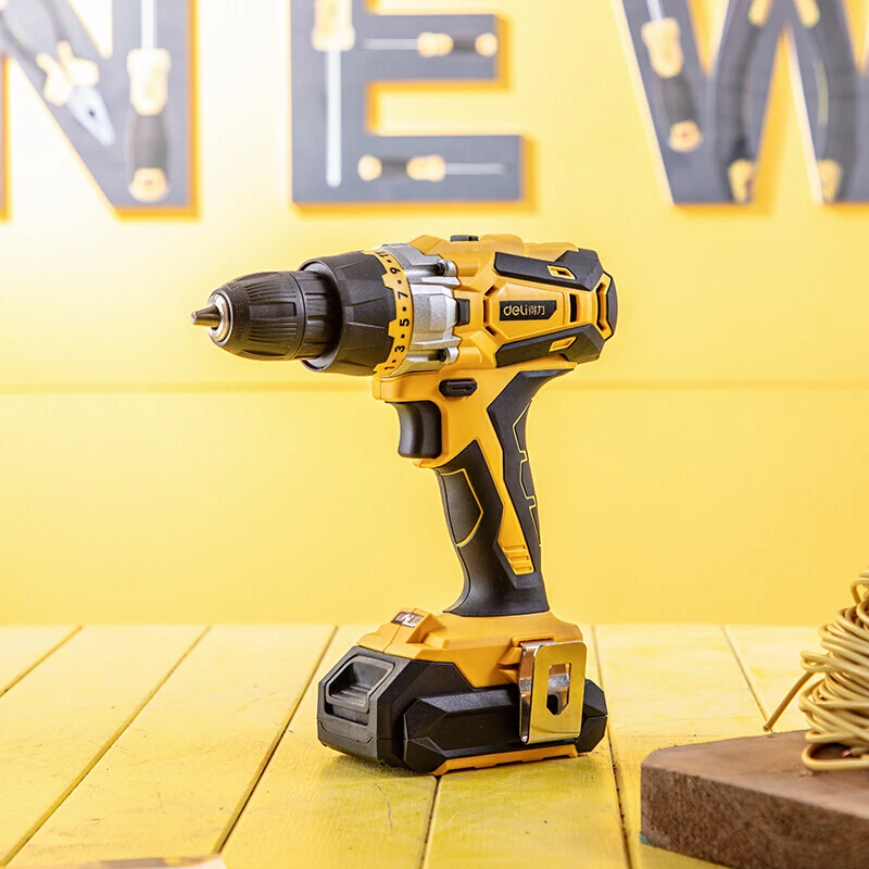 Reliable Construction Quality Rechargeable 14.4v Battery Electric Cordless Impact Drill Max Steel Wood Power Torque Time Input