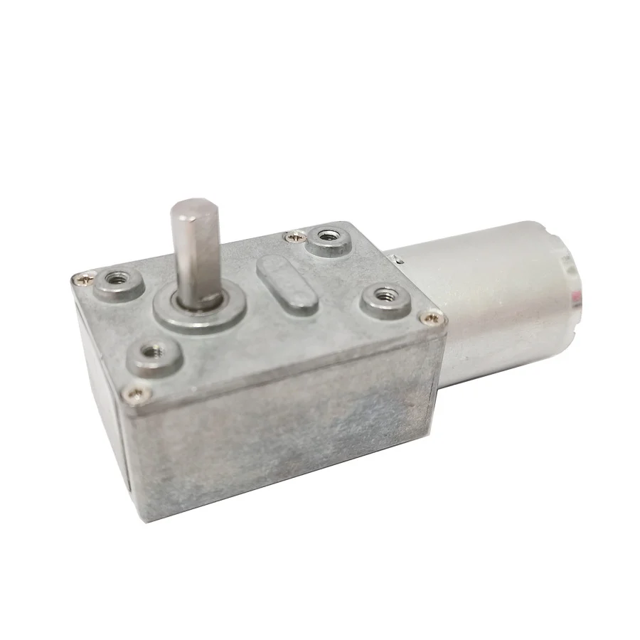 JGY-370 12 Volts 24V Brush Carbon 4632 Worm Geared 370 Motors Low Rpm Controller 210 150 RPM Max 25KG,CM Torque Mini DC Motor