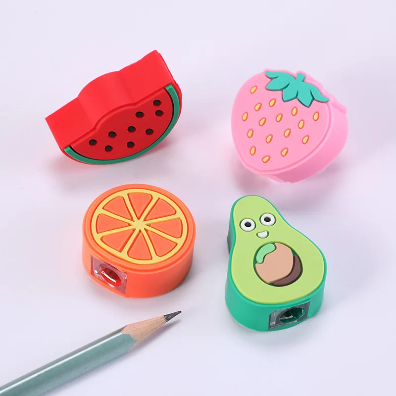 Cute Pencil Sharpener And Eraser In One Student Pencil Sharpener School Pencil Eraser Rubber Children Stationery Gifts
