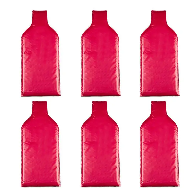 Recycled PVC Packing Sleeve Travel Bubble Wine Bags Wine Bottle protector