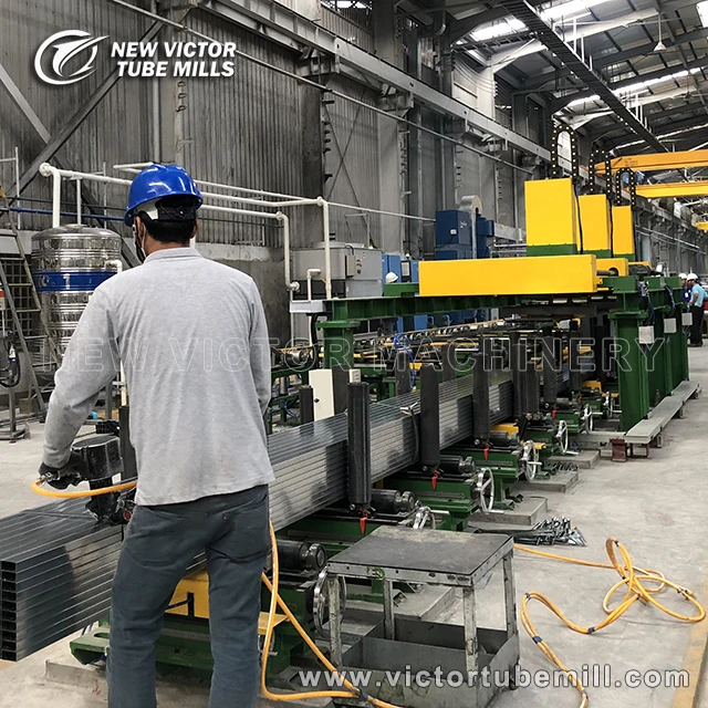 steel pipe making machine tube mill machine