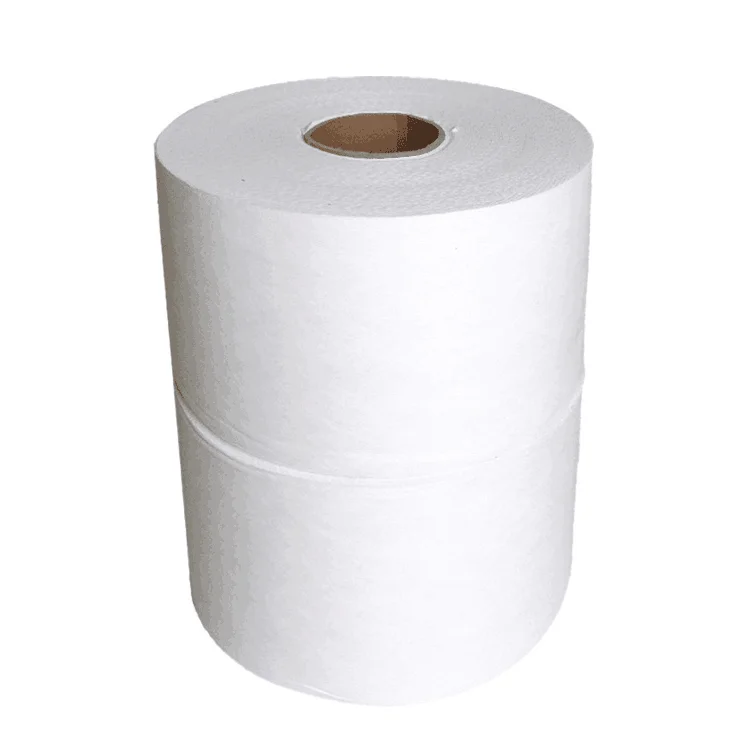HJ Biodegrade PLA Bamboo Wood Pulp Rayon Viscose Cotton Spunlace Non-woven Fabric roll Manufacturer needle punched meltblown