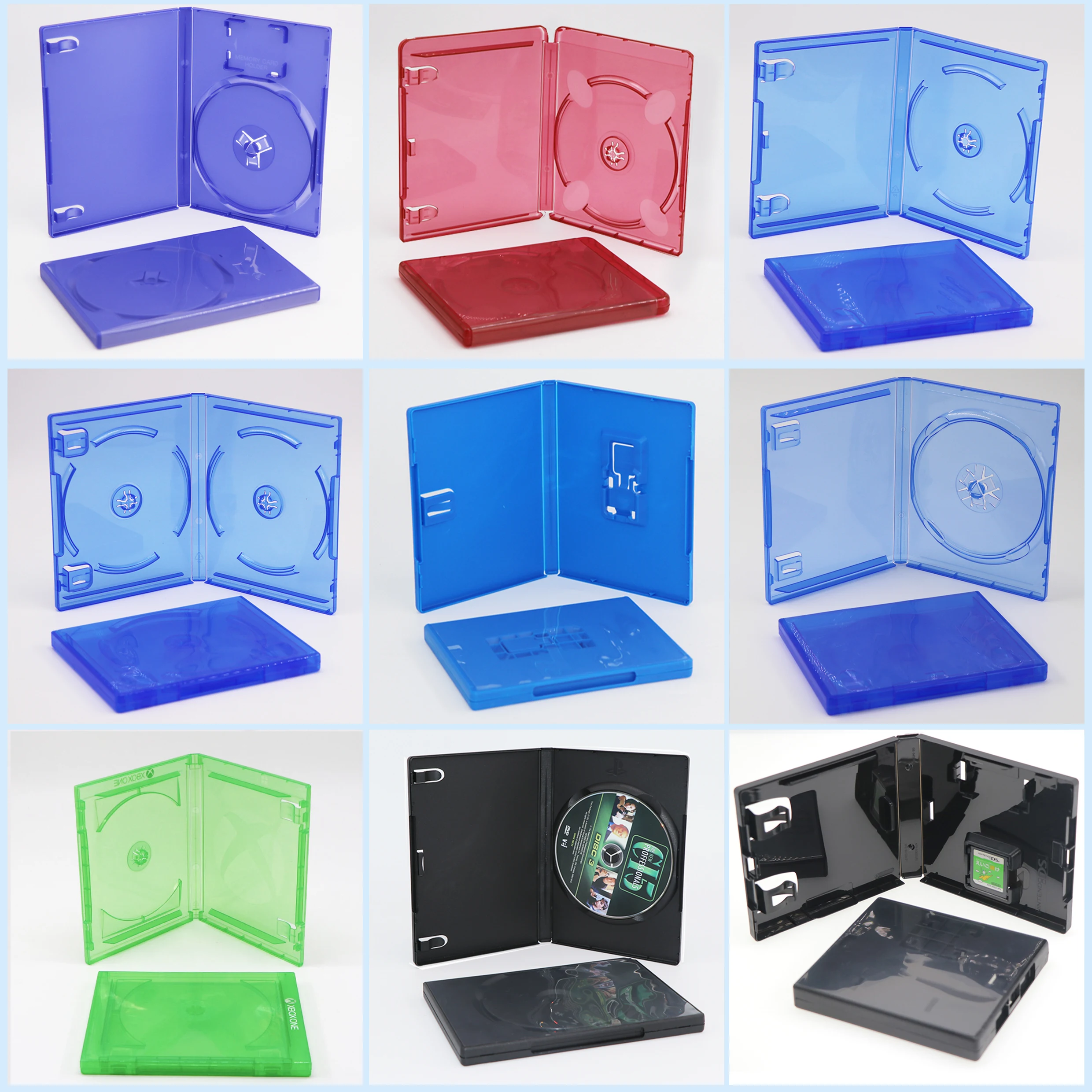 PP Plastic CD Video Game GTA 5 Gameboy For Sega PS4 PS2 PS3 PS5 Game Case for Playstation 4 Case Play station 3 Game Case