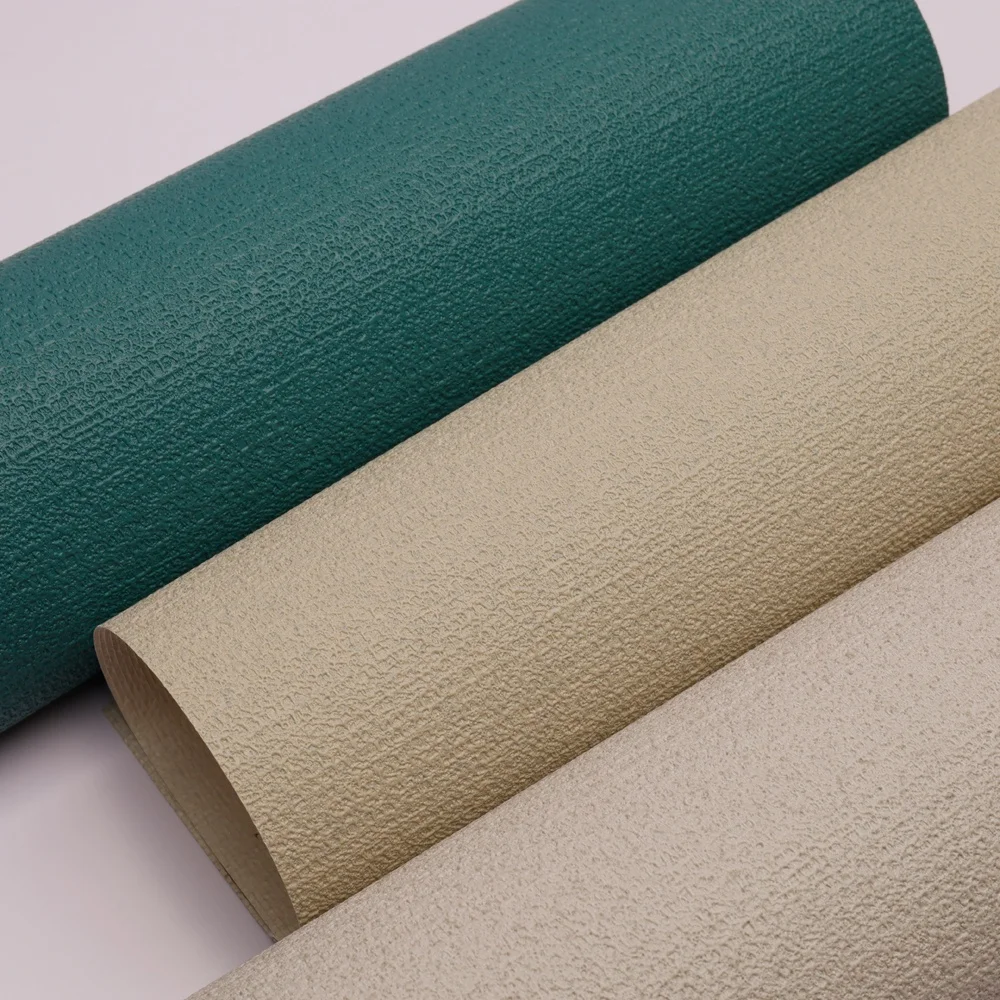Free sample Direct sale Simple wall fabric wallpaper durability home decoration 3d wallpaper rolls for Commercial spaces