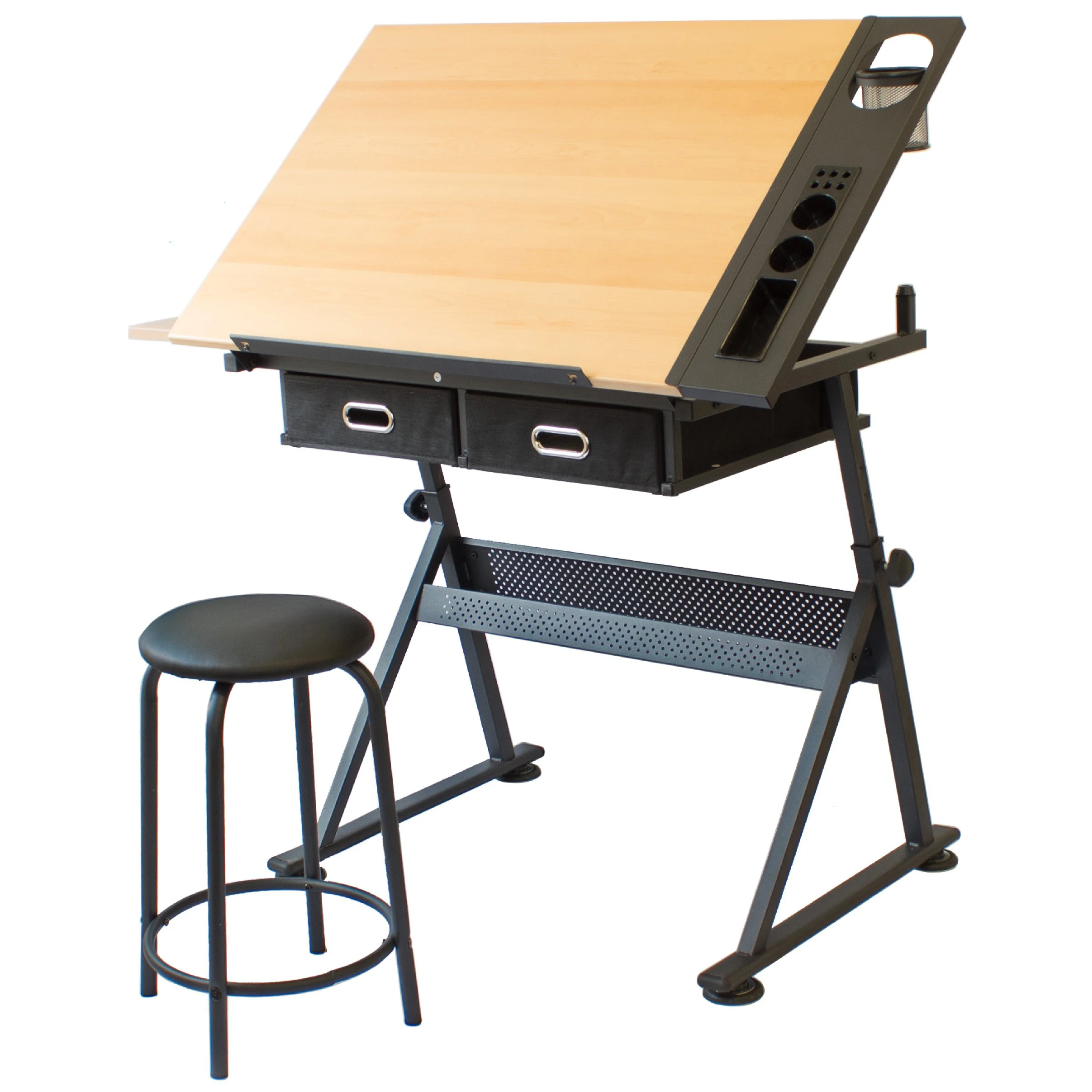 New design adjustable height drafting desk drawing table