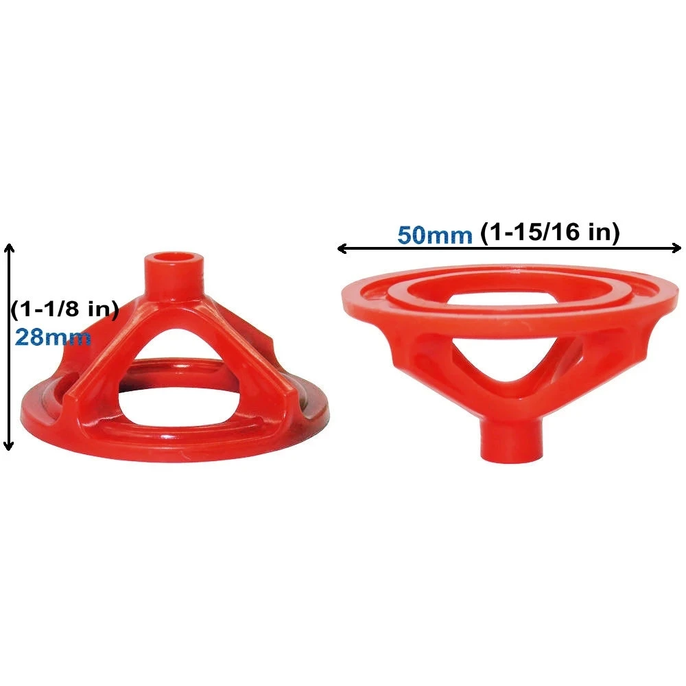 Cheap Price 50pcs 2.0mm Ceramic Tile Floor Leveling System Spin Doctor Accessories Kit for