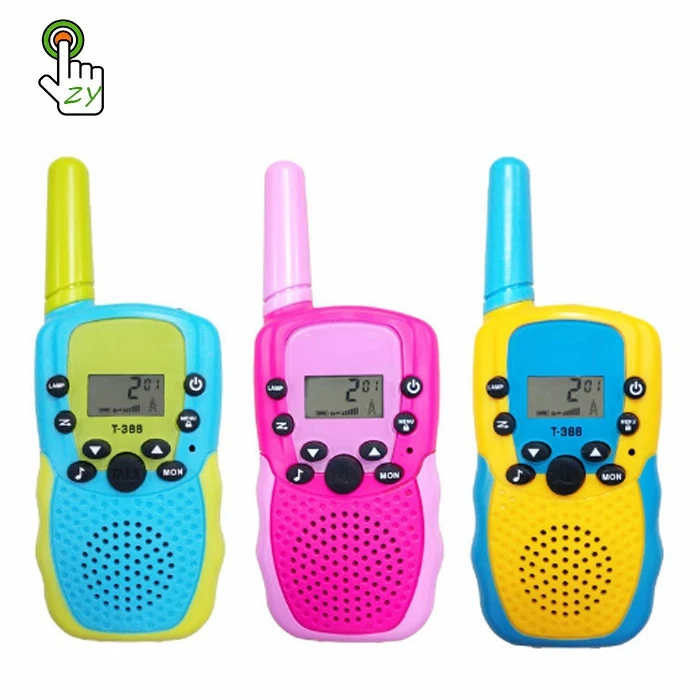 T388 UHF двухстороннее радио детская рация мини-игрушка Подарки для