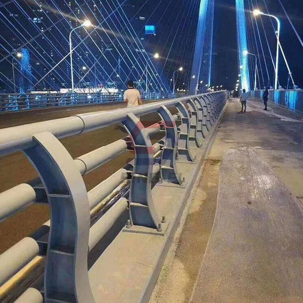 Traffic Safety Bridge Guardrail Bridge Barrier for Sale