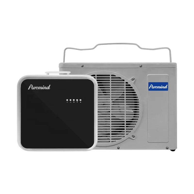Split Type Portable Air Conditioner Easy Carry For Cars Mini Mobile Air Coolers Small Size 7000Btu Cooling Only