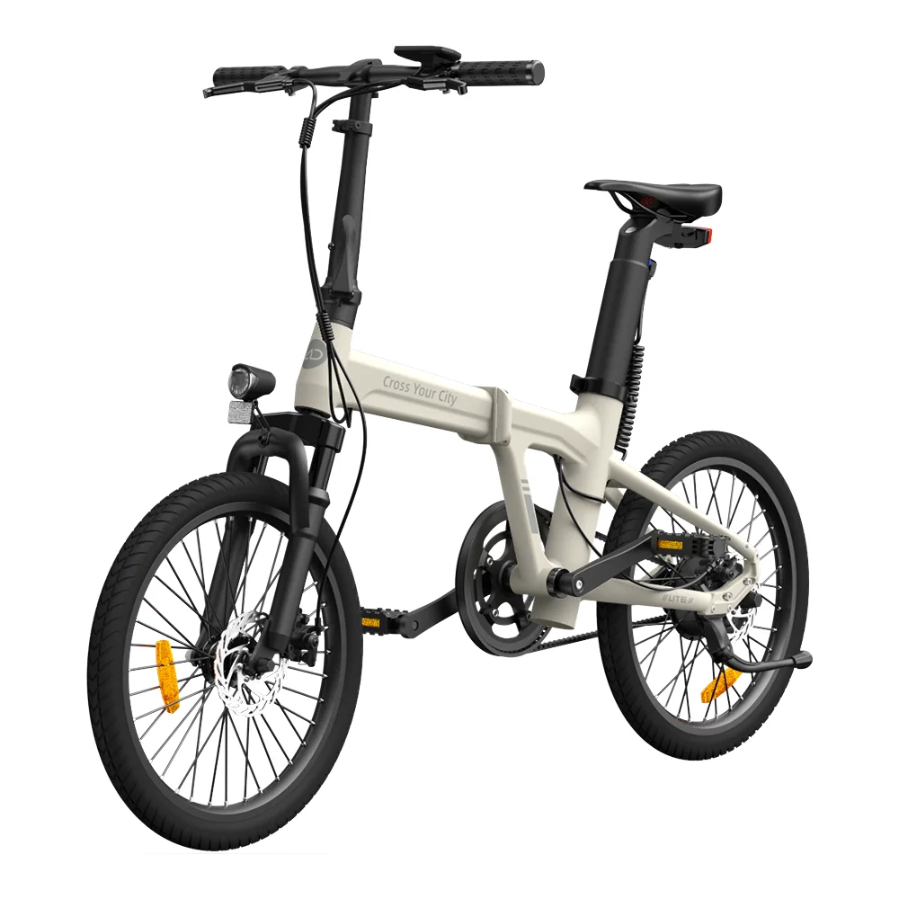 Smart APP ADO A20 Lite Ultra Light Electric Bike Folding Hybrid City Road Bike ebike Electric Bicycle e Bike Foldable
