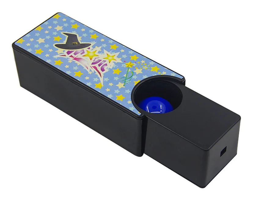 Box Turning The Red Ball Into The Blue Ball Magic Tricks Close Up Magia Mystery Box Magie Illusion Gimmick Props Prank Toys gift