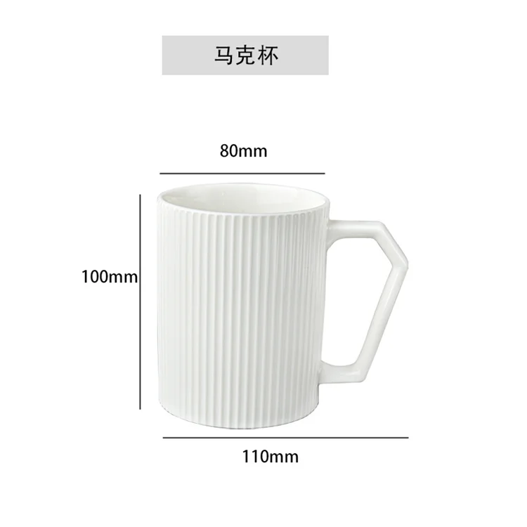 Modern Custom Black Ceramic Coffee Mug Unique Glaze Design in Custom Colors Microwave Safe Bulk Price for Tea Coffee Water Beer