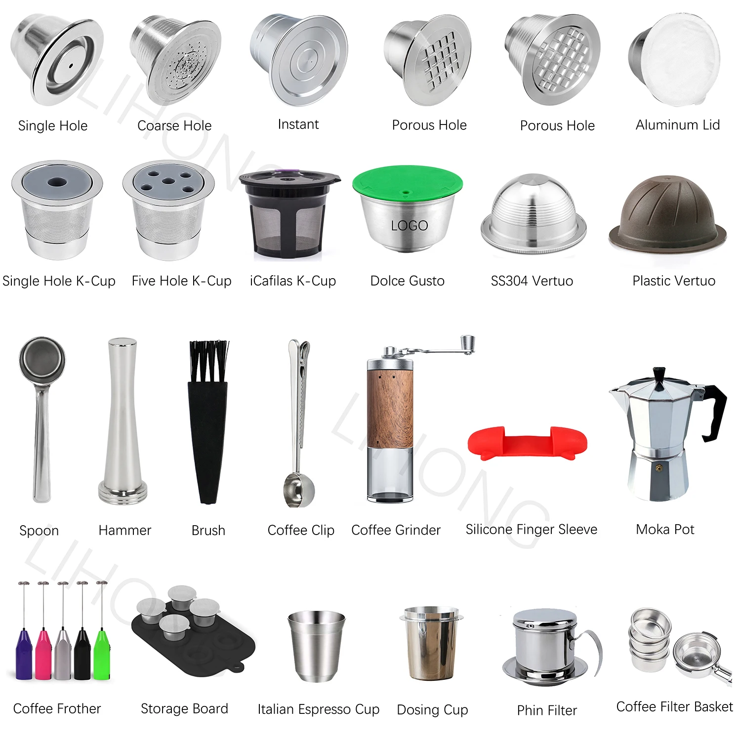 15ml for Nespresso Coffee Machine Capsules More Color Aluminum Foil Film for Coffee Capsule Disposable