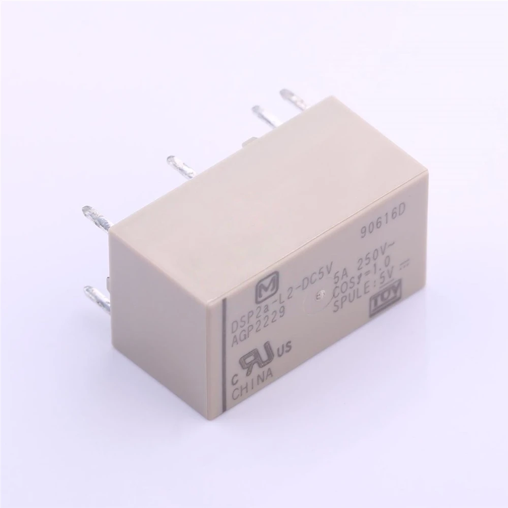 Original New In Stock General Purpose Power Relays 5V Relay DSP2A-L2-DC5V Electronic Component