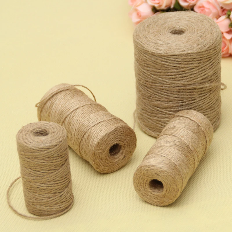 Wholesale Price Gardening Natural Packing Rope Jute Rope Twine 2mm Hemp Rope