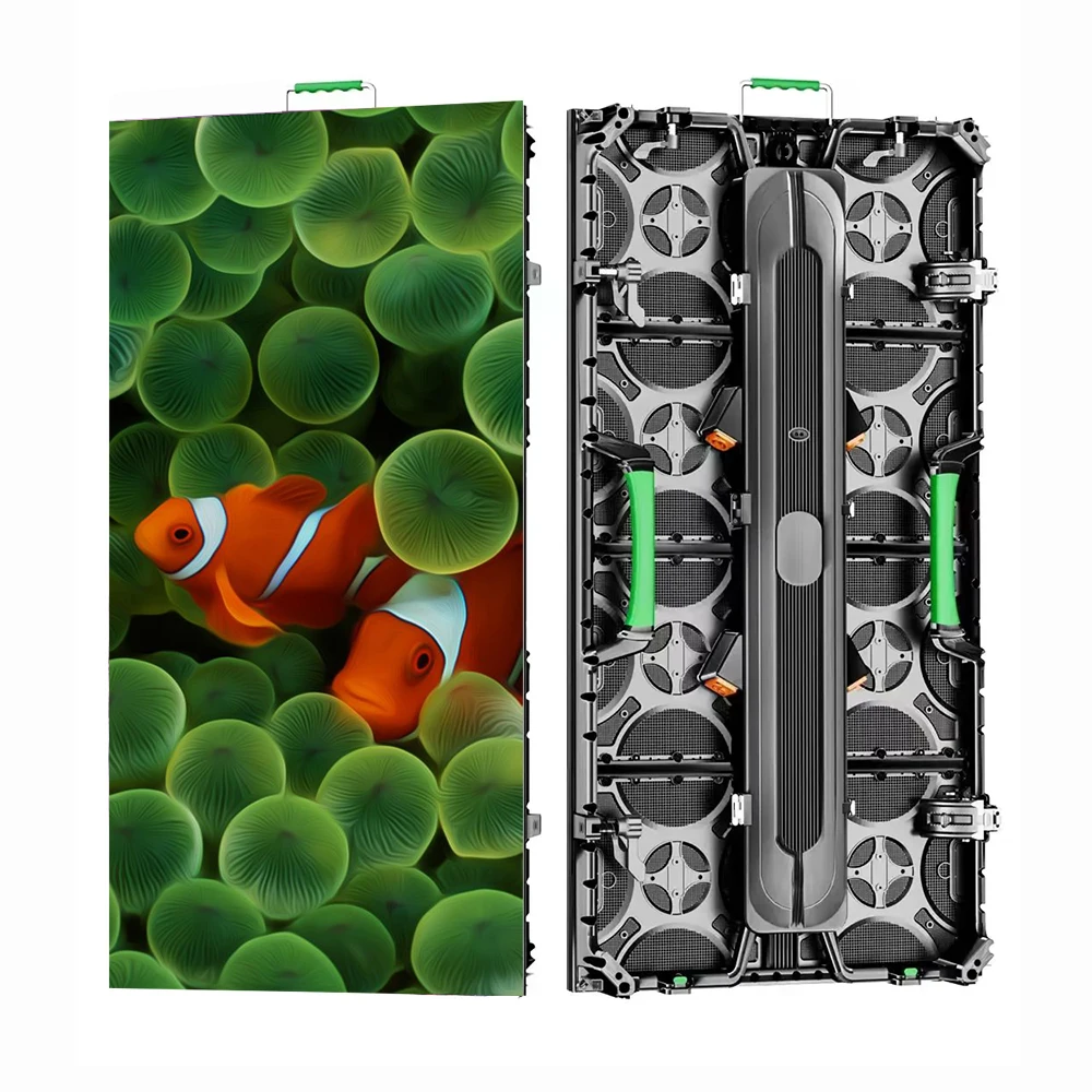 Big tv mochilas con pantalla led P2.976 outdoor wall-mount advertising display electronic signs for cars