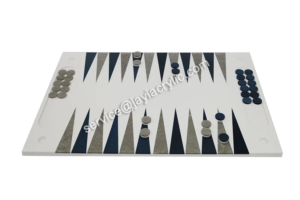  JAYI Factory Custom Board роскошный блестящий набор нарды акриловый игровой