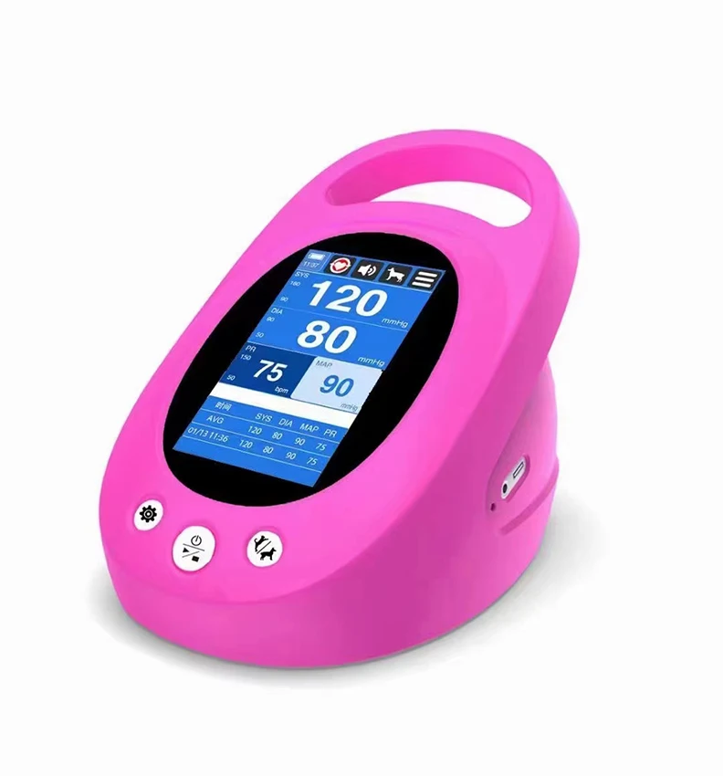 Medical Portable Digital Veterinary Blood Pressure Monitor Animal Blood Pressure Monitor for Dogs Cats