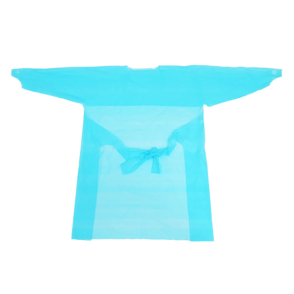 Eco-friendly CPE Apron Disposable with Sleeves Waterproof Plastic Gown
