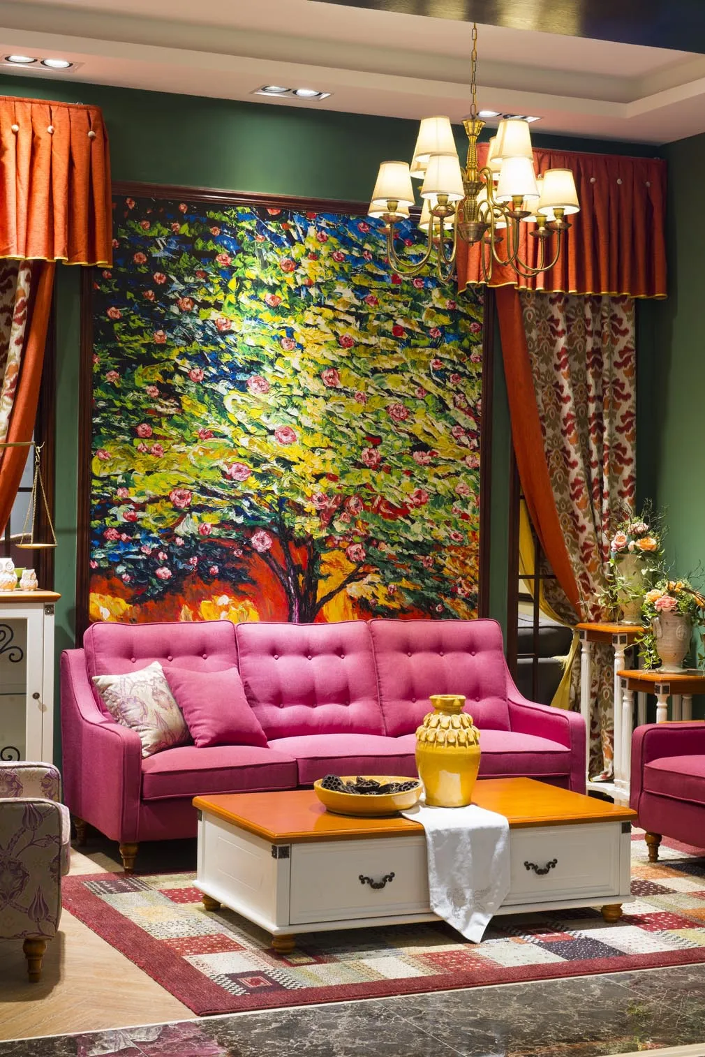 Moroccan Vintage Wooden Sofa Set for Living Room Single Sectional Removable Leather Cover Bed Design Lie-In Features Hall SOFA