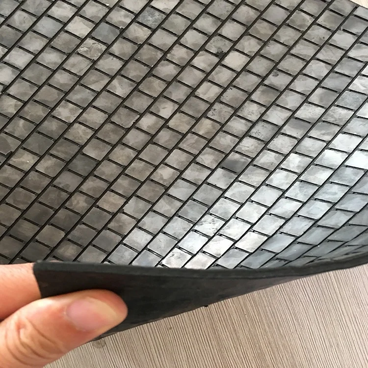  Керамическая резиновая износостойкая прокладка с соединительным слоем CN для хопперной трубы из Китая