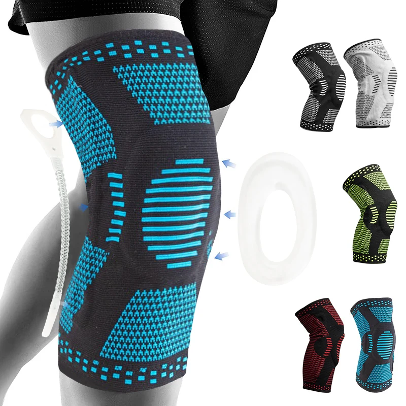 Wholesale Variety of color professional sports support safety knee pads football mountaineering protection knee pads