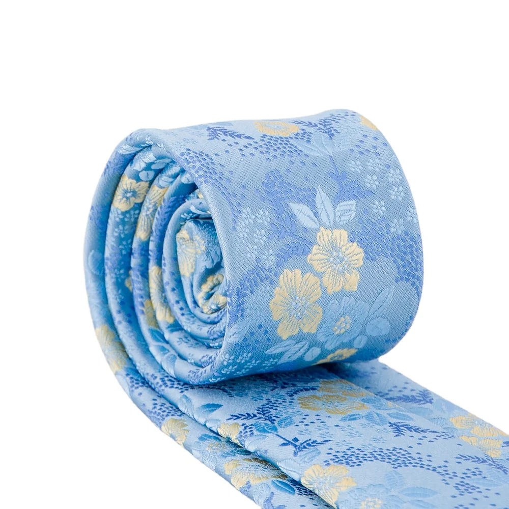 Zecheng Polyester Woven Jacquard Gravata Corbata Men Tie