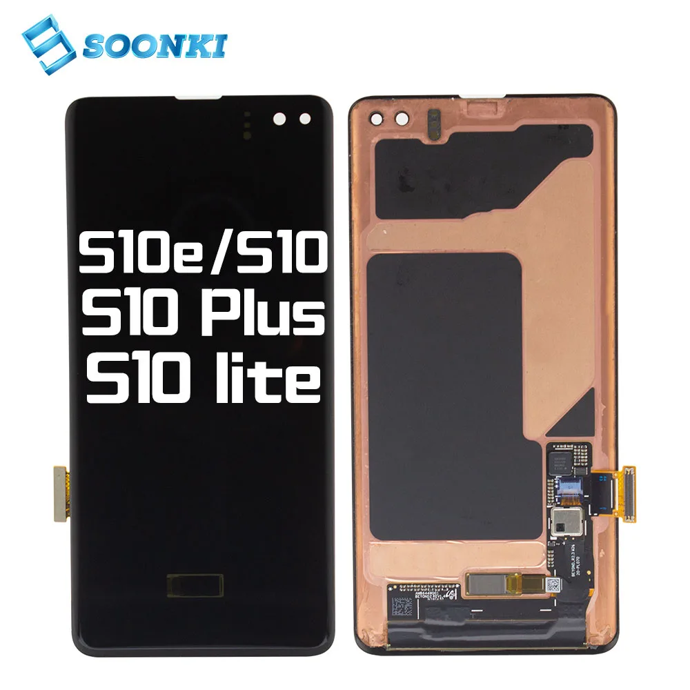 s10 s10e S10 lite s10plus lcd screen for samsung s10 display for samsung s10plus lcd mobile display
