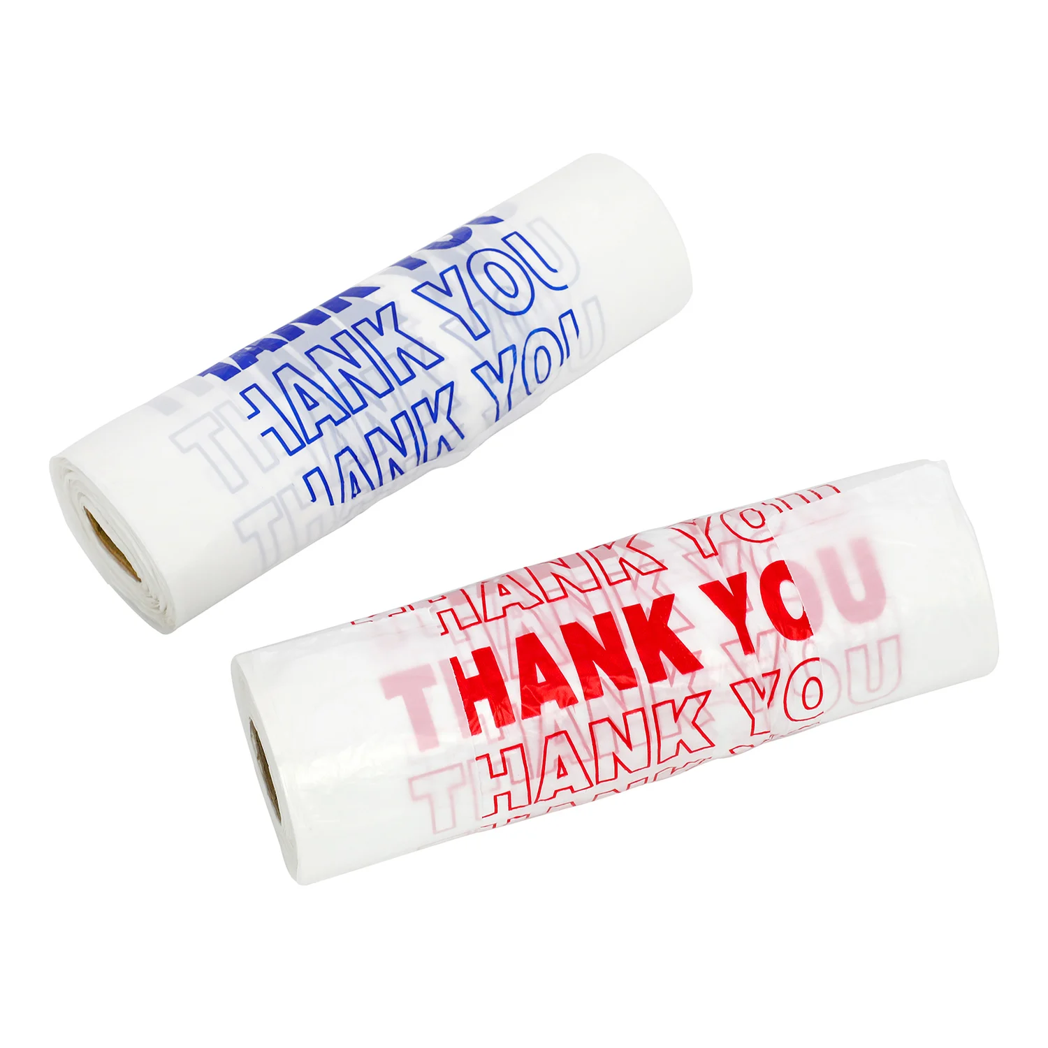 Thank you T-shirt bags Plastic bag Custom shopping HDPE Virgin material  Packaging-bag