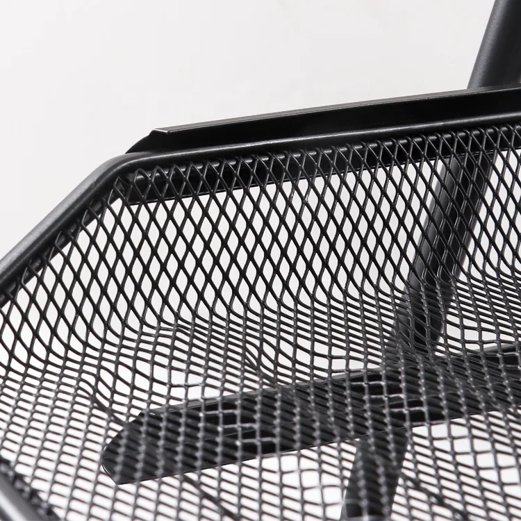 Foska Multifunctional Metal Grid Document Holder and Storage Triple File Trays for Office Desktop Organization