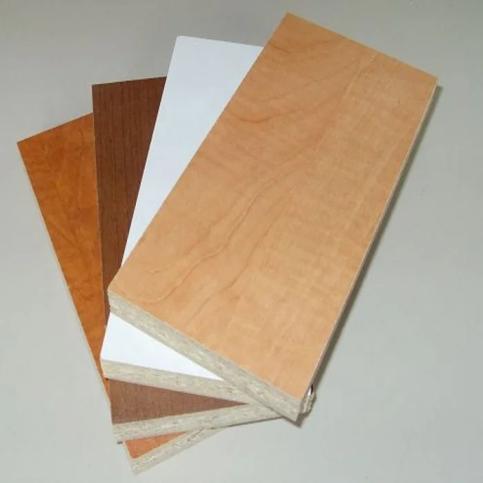 colored melamine laminated particle board