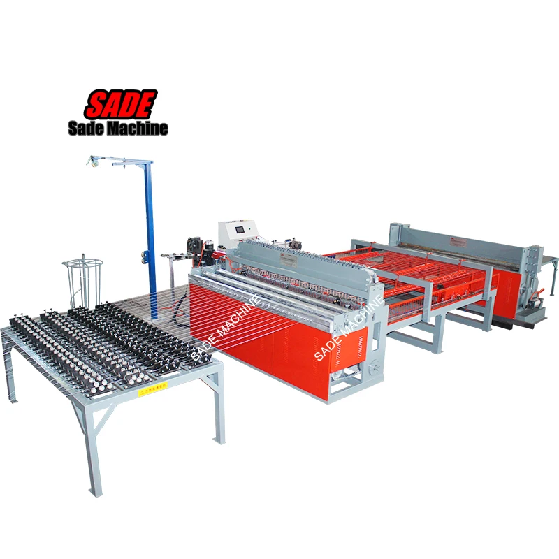 Профессиональный производитель полностью автоматическая высокоскоростная стальная проволока рулонная сетка сварочная машина