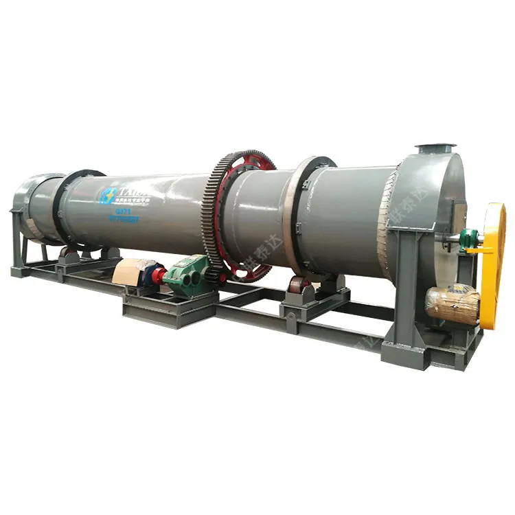 Energy Saving Poultry Manure Drying Machine Chicken/Cow/Horse Manure TDQ Rotary Dryer With Dispersing Shaft