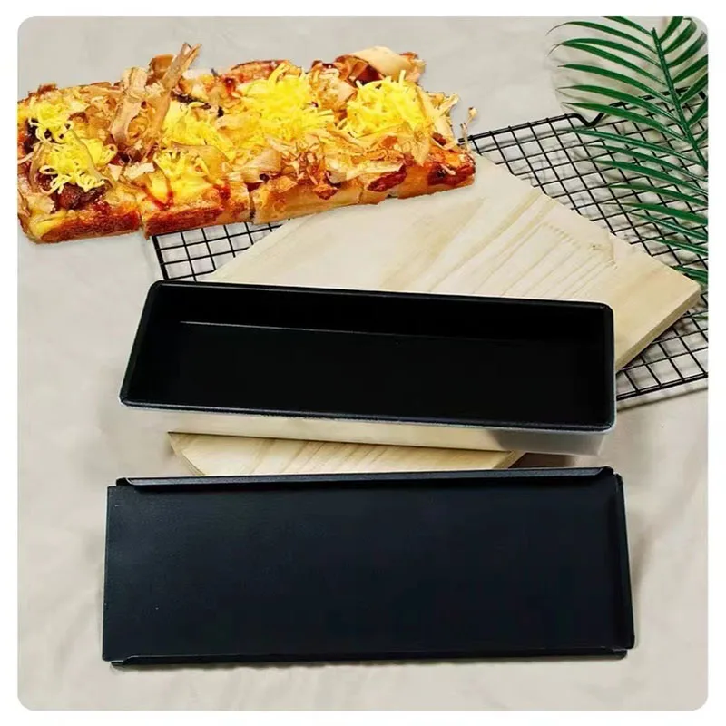 Factory Direct Sell Aluminum Baking Tray Perfect Pan for Authentic Detroit-Style Pizza Pan Easy Clean Detroit Pizza pan