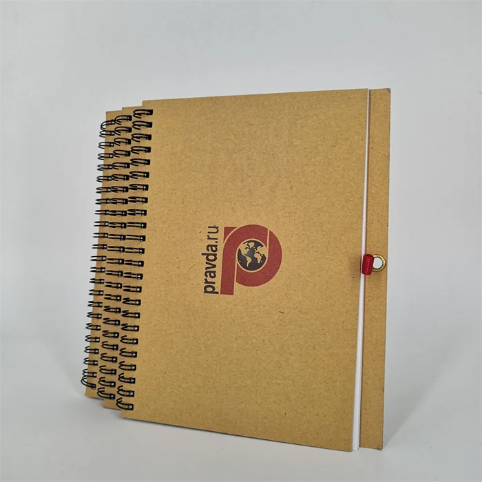 Free sample books printing binding organizer Catalogue diary travel planner custom wire Spiral Notebook Fitness journal printing