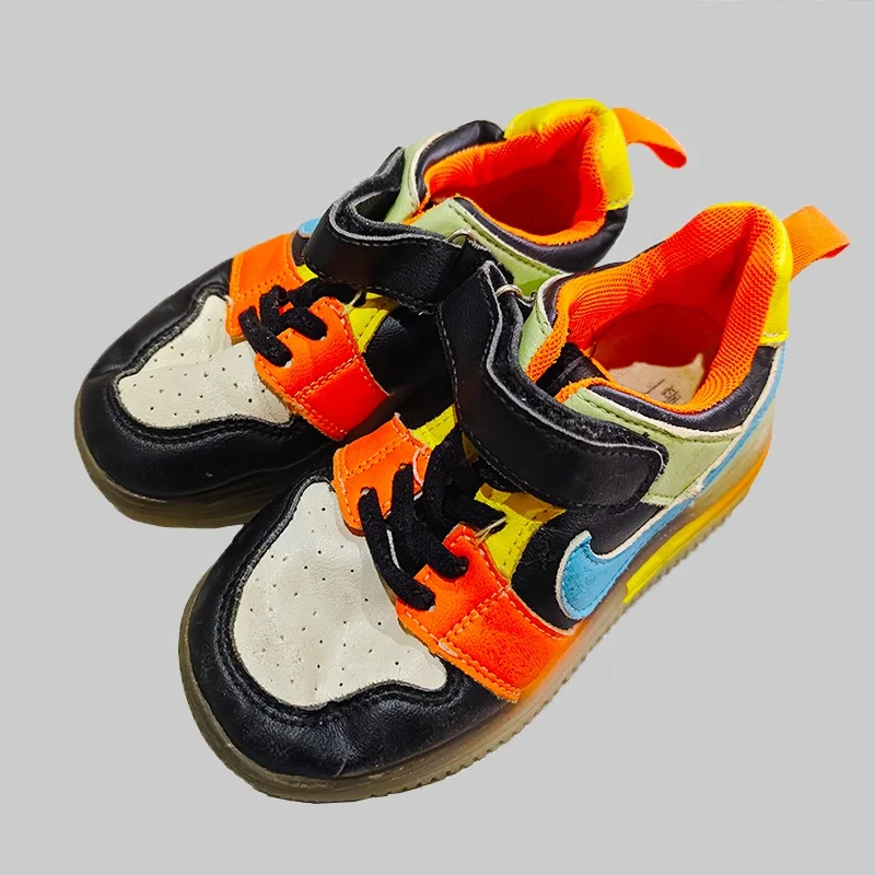 Factory direct china supplier mixed children shoes bulk sale branded kid shoes