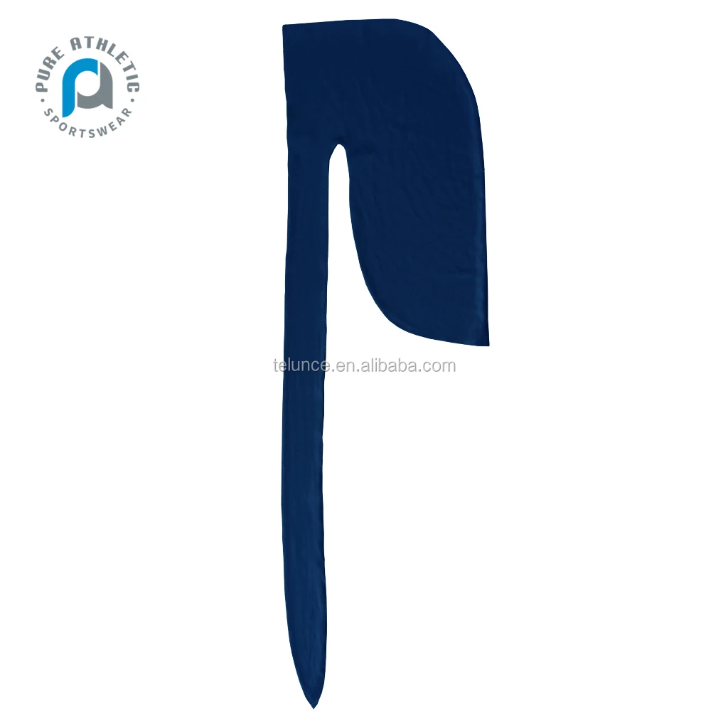 PURE Wholesale  solid multi-purpose head scarf elegant turbans for women men headwrap knitted headband durags