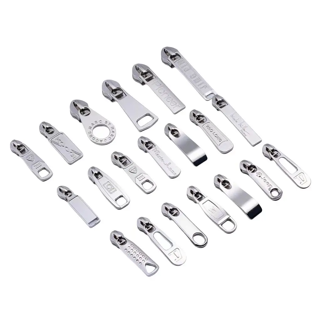 5# Nylon zipper head accessories Handbag clothing zipper pull slider