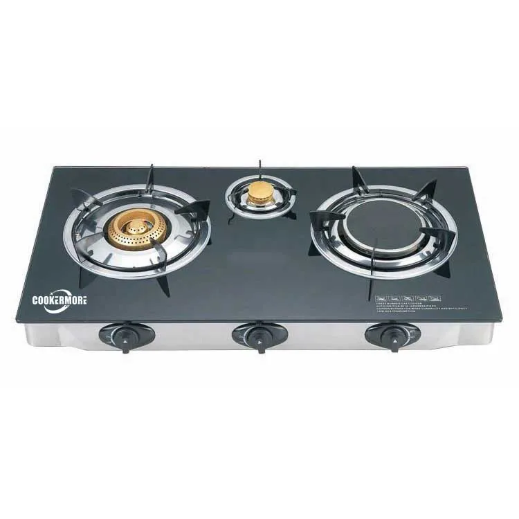 Home kitchen appliances home cooker 3  burner stainless steel Electric-gas hybrid stove table