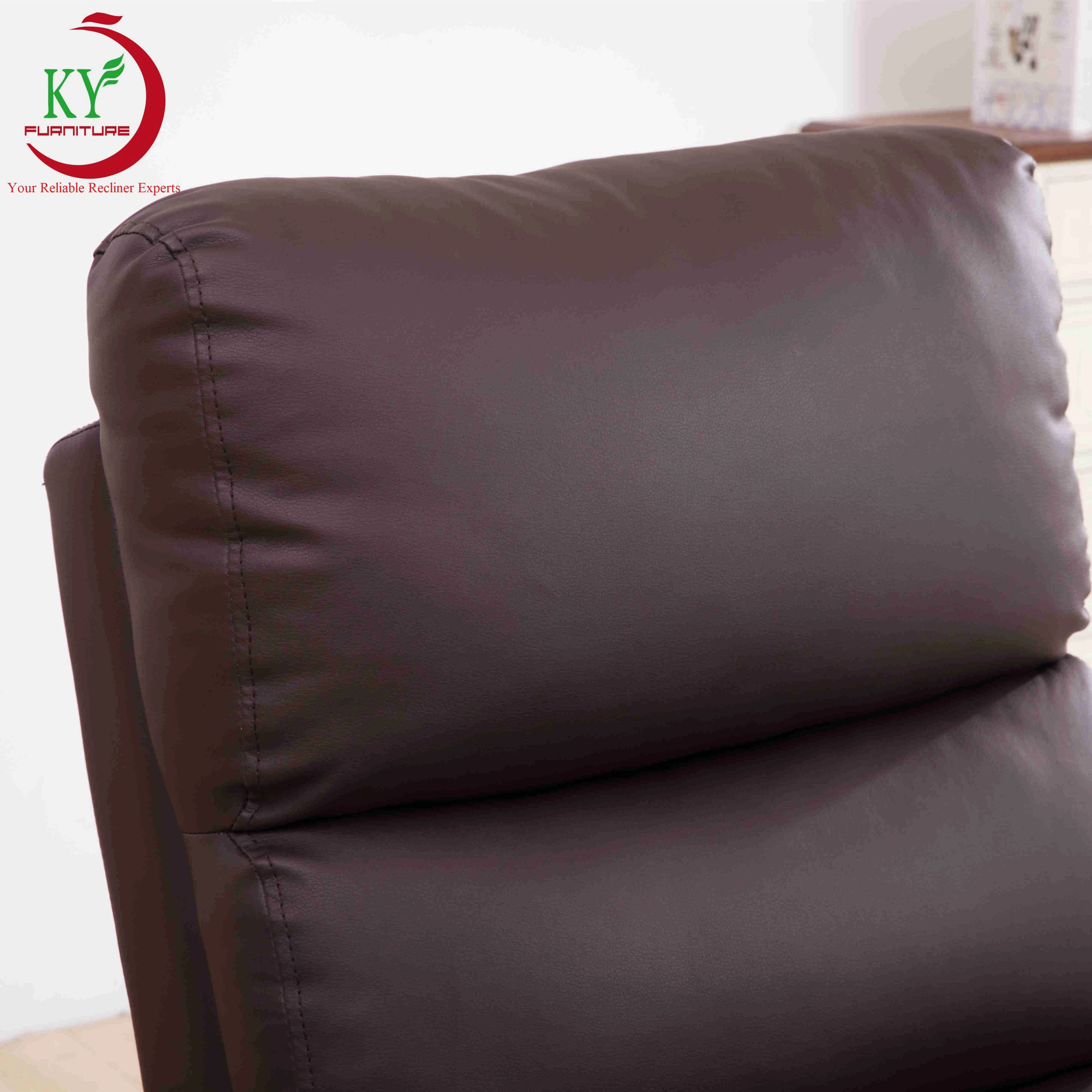 JKY Furniture Single Motor Electric Power Lift Riser Recliner Sofa Chair With 8 Points Massage For Elderly And Disabled