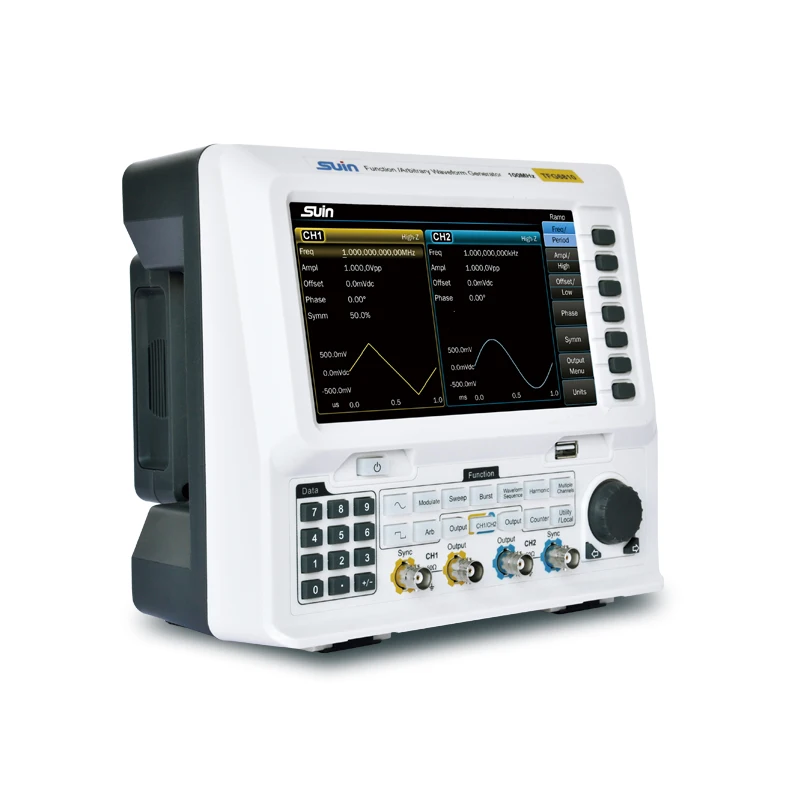 china TFG6800 Series dual channels dds function generator with ArbEditor software control