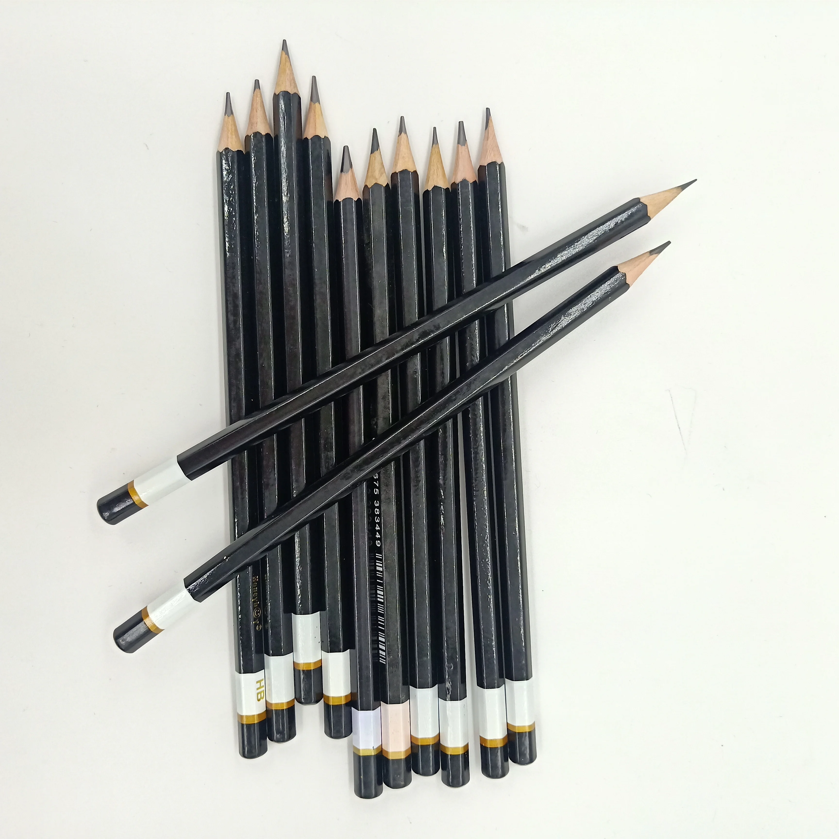 
eco friendly pencils 12pcs design customized wooden drawing sketch pencil kit 